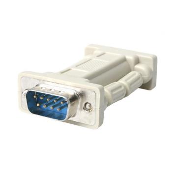 StarTech.com NM9MF Null Modem Adapter DB9 Male to DB9 Female