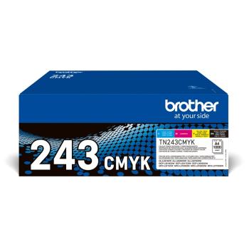 Brother TN-243CMYK,TN243CMYK BROTHER DCP-L3550CDW TONER VALUE PACK